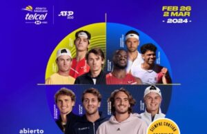 Jugadores del Abierto Mexicano Telcel presentado por HSBC